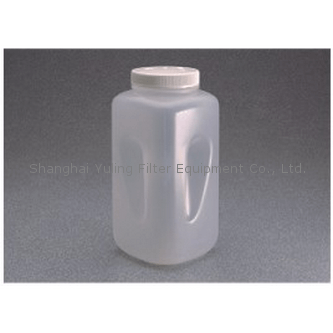 Nalgene 2122-0010 大广口方形瓶，聚丙烯